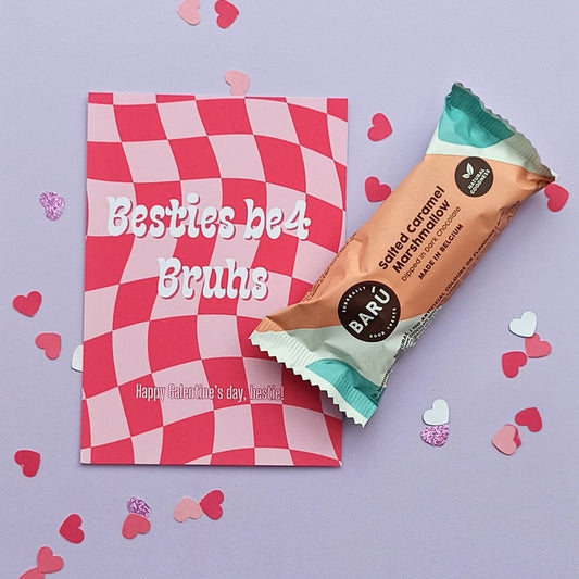 Cadeauset Barù Marshmallow met Kaart Galentines Day