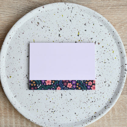 Cadeauset JUF Stationery in Midnight Garden print